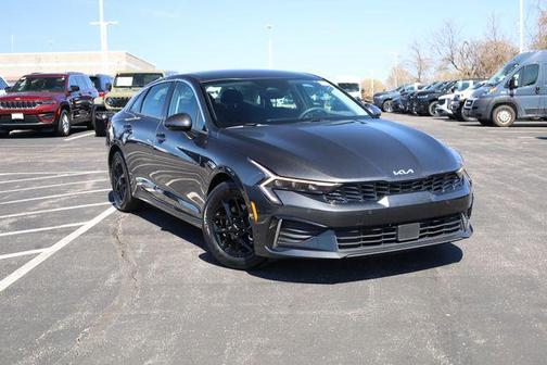 Interstellar Gray 2025 Kia K5 LXS