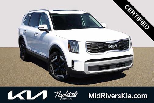Glacial White Pearl 2025 Kia Telluride S