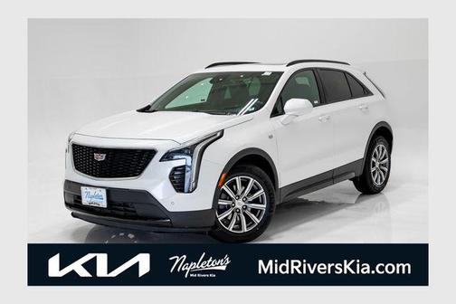 Crystal White Tricoat 2020 Cadillac XT4 Sport