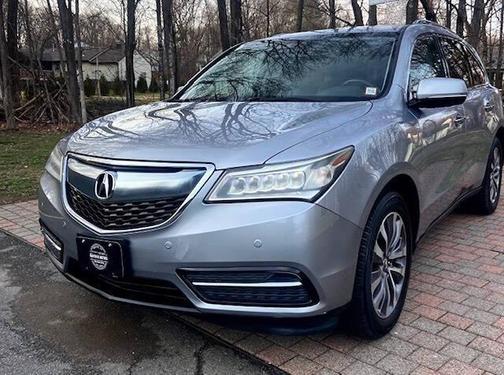 Lunar Silver Metallic 2016 Acura MDX SH-AWD