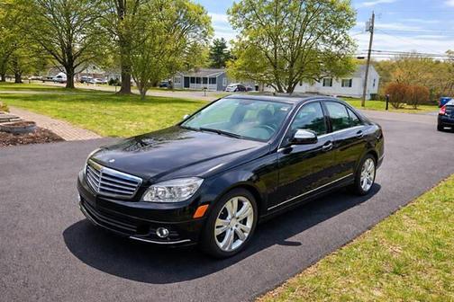 Obsidian Black Metallic 2009 Mercedes-Benz C-Class C 300 4MATIC Sport