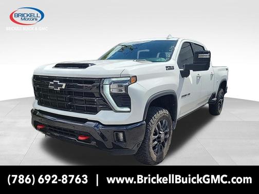Summit White 2025 Chevrolet Silverado 3500 LTZ