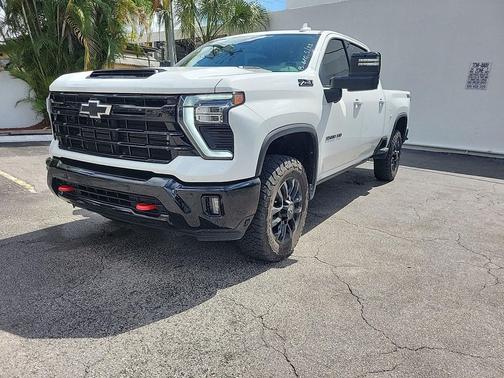 Summit White 2025 Chevrolet Silverado 3500 LTZ