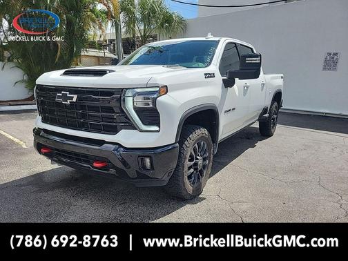 Summit White 2025 Chevrolet Silverado 3500 LTZ
