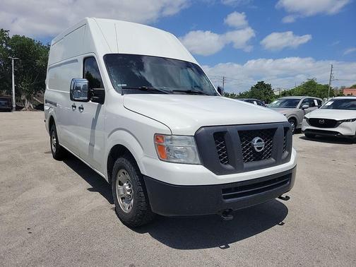 Glacier White 2019 Nissan NV Cargo NV2500 HD SV V8