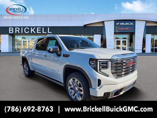 Glacier White Tricoat 2026 GMC Sierra 1500 Denali