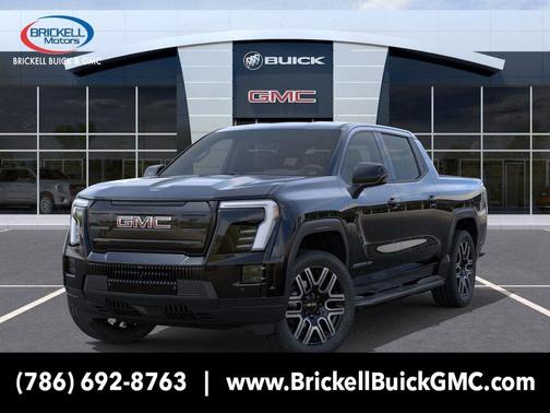 Onyx Black 2026 GMC Sierra EV Standard Range Elevation
