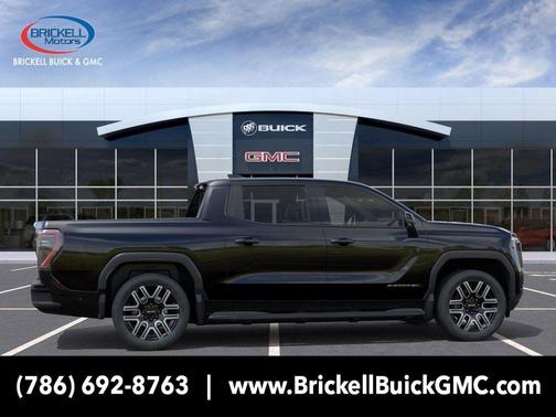 Onyx Black 2026 GMC Sierra EV Standard Range Elevation