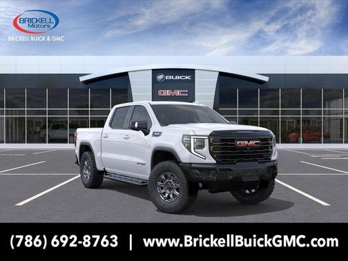 Summit White 2026 GMC Sierra 1500 AT4X