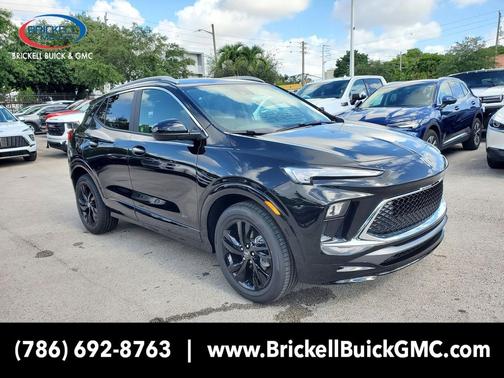Ebony Twilight Metallic 2026 Buick Encore GX Sport Touring