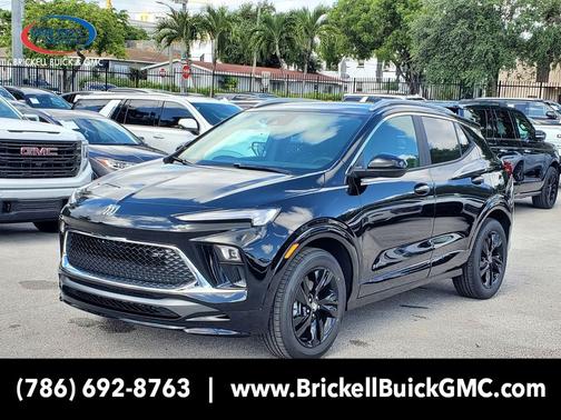 Ebony Twilight Metallic 2026 Buick Encore GX Sport Touring
