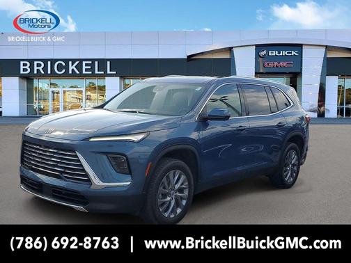 Ocean Blue Metallic 2025 Buick Enclave Preferred FWD