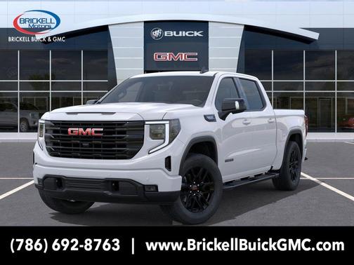 Summit White 2026 GMC Sierra 1500 Elevation