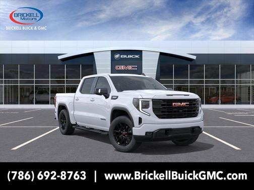 Summit White 2026 GMC Sierra 1500 Elevation