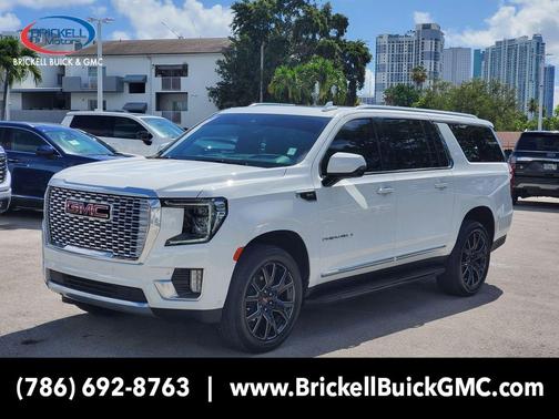 Summit White 2024 GMC Yukon XL Denali