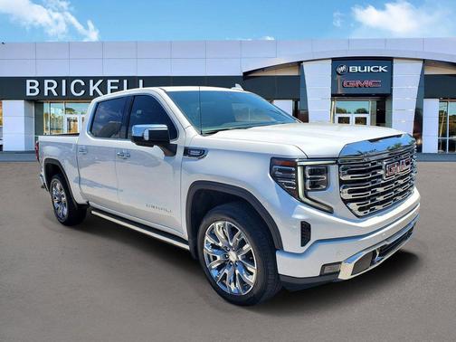 White Frost Tricoat 2023 GMC Sierra 1500 Denali
