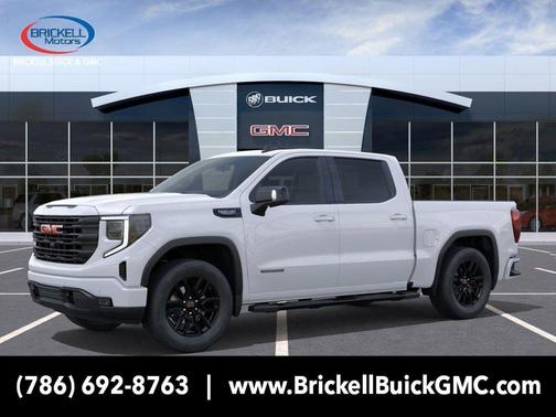 Summit White 2026 GMC Sierra 1500 Elevation