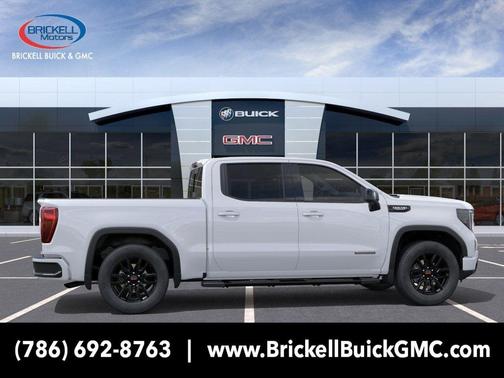 Summit White 2026 GMC Sierra 1500 Elevation