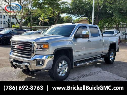 Quicksilver Metallic 2016 GMC Sierra 2500 SLT