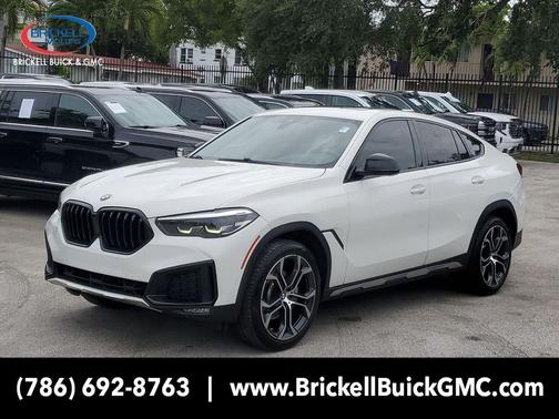 Alpine White 2020 BMW X6 sDrive40i