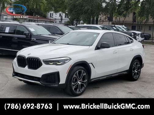 Alpine White 2020 BMW X6 sDrive40i