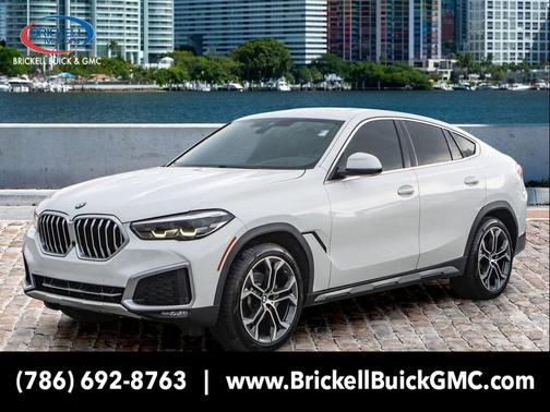 Alpine White 2020 BMW X6 sDrive40i