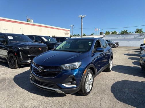 Sapphire Metallic 2023 Buick Encore GX Preferred