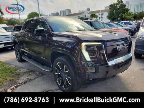 Dark Ember Tintcoat 2025 GMC Sierra EV Extended Range Denali