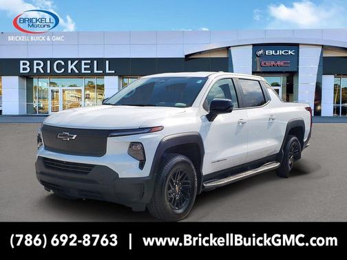 Summit White 2024 Chevrolet Silverado EV Work Truck