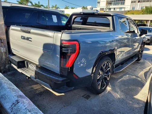 Thunderstorm Gray 2024 GMC Sierra EV Denali Edition 1