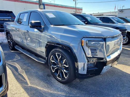 Thunderstorm Gray 2024 GMC Sierra EV Denali Edition 1