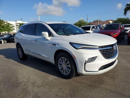 Summit White 2023 Buick Enclave Essence FWD
