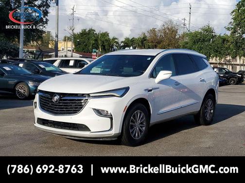 Summit White 2023 Buick Enclave Essence FWD