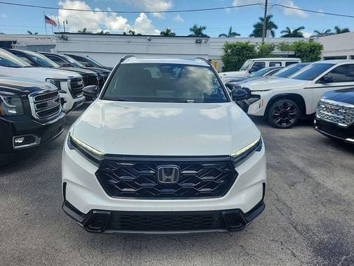 Platinum White Pearl 2024 Honda CR-V Hybrid Sport FWD
