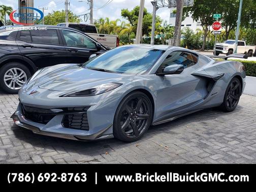Sea Wolf Gray Tricoat 2024 Chevrolet Corvette Z06