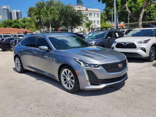 Satin Steel Metallic 2020 Cadillac CT5 Premium Luxury RWD