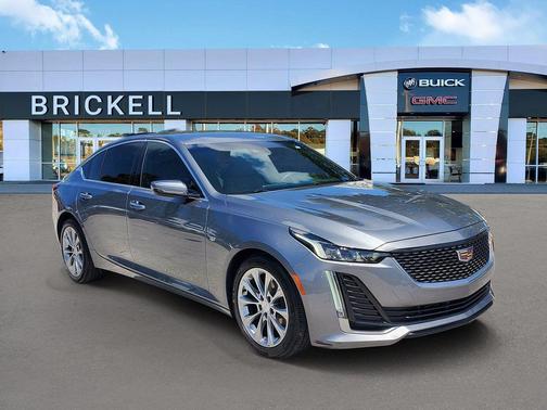 Satin Steel Metallic 2020 Cadillac CT5 Premium Luxury RWD