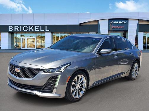 Satin Steel Metallic 2020 Cadillac CT5 Premium Luxury RWD
