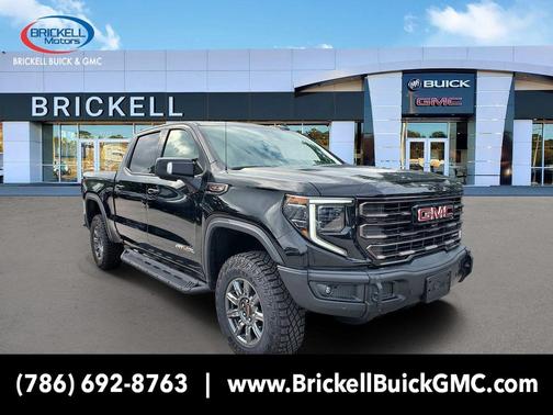 Onyx Black 2026 GMC Sierra 1500 AT4X