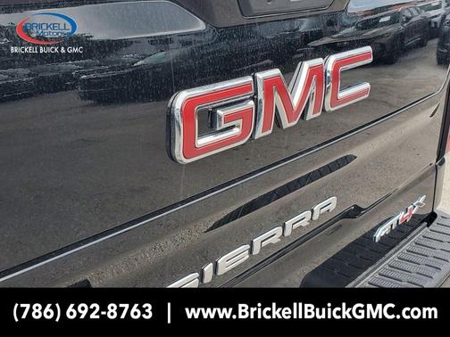 Onyx Black 2026 GMC Sierra 1500 AT4X