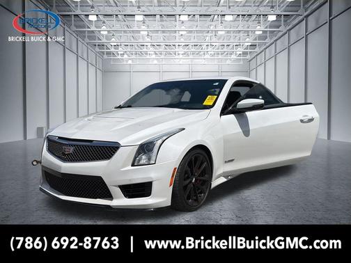 Crystal White Tricoat 2016 Cadillac ATS-V Base