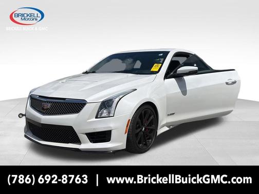 Crystal White Tricoat 2016 Cadillac ATS-V Base