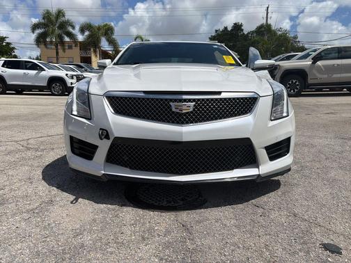Crystal White Tricoat 2016 Cadillac ATS-V Base