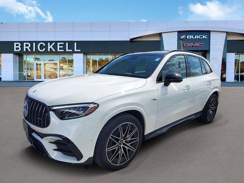 Polar White 2025 Mercedes-Benz AMG GLC 43 4MATIC