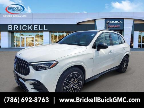 Polar White 2025 Mercedes-Benz AMG GLC 43 4MATIC