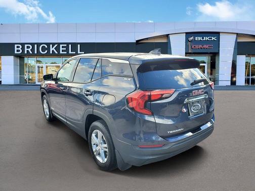 Blue Steel Metallic 2018 GMC Terrain SLE