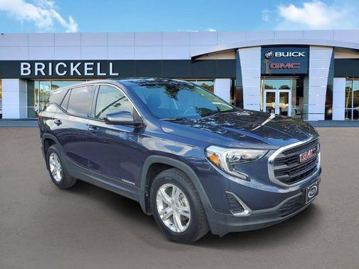 Blue Steel Metallic 2018 GMC Terrain SLE