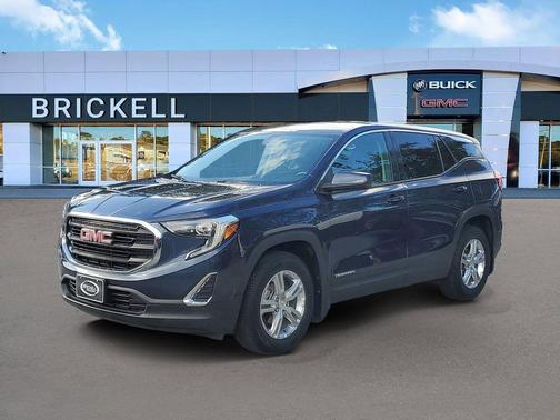 Blue Steel Metallic 2018 GMC Terrain SLE