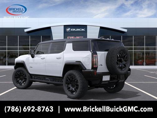 Interstellar White 2026 GMC HUMMER EV SUV 2X