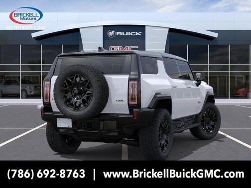 Interstellar White 2026 GMC HUMMER EV SUV 2X